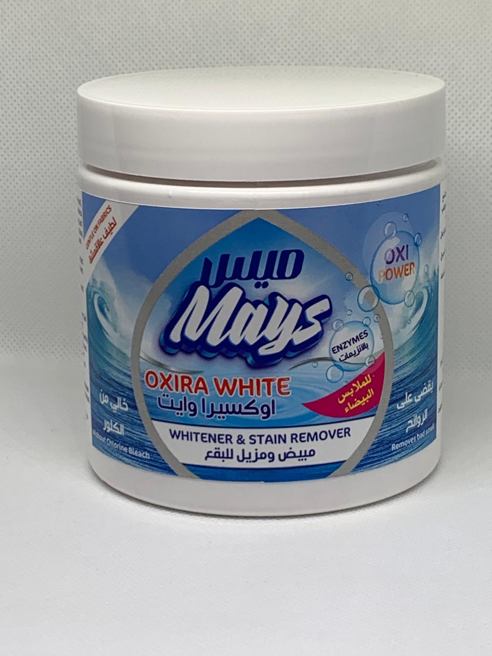 Mays Oxira White Whitener & Stain Remover (Oxi Power Formula)